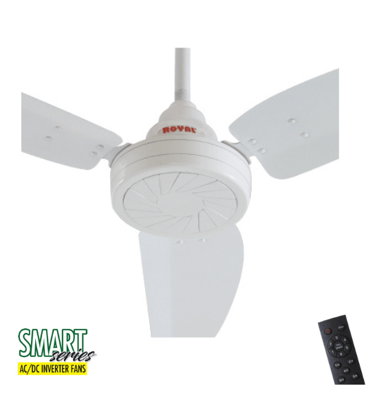 Royal Smart Passion ACDC Ceiling Fans - GRACE - Brighto Fans