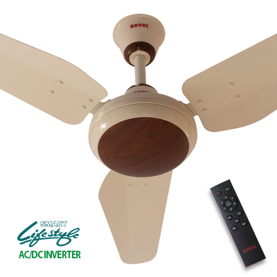Royal Smart Crescent AC/DC Ceiling Fan - Brighto Fans
