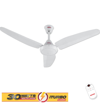 Royal iTurbo 30 Watts Fan (Crescent)