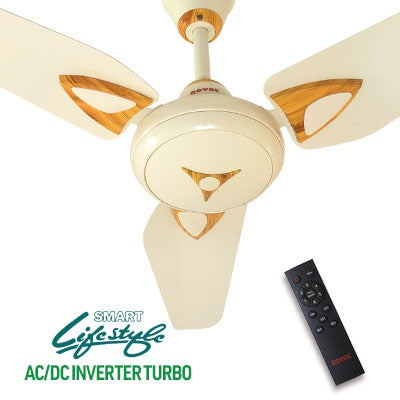 Royal Smart Crescent Décor AC/DC Ceiling Fan - Brighto Fans