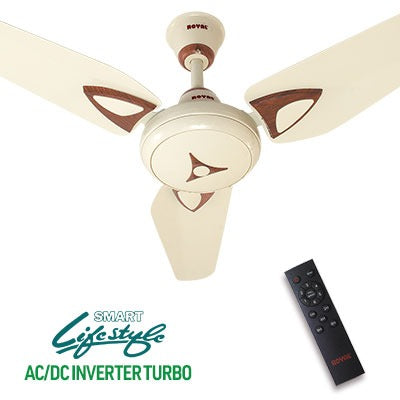 Royal Smart Crescent Décor AC/DC Ceiling Fan - Brighto Fans