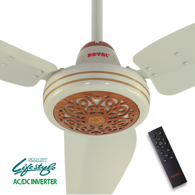 Royal Smart Regency AC/DC Ceiling Fans - MOTIF - Brighto Fans